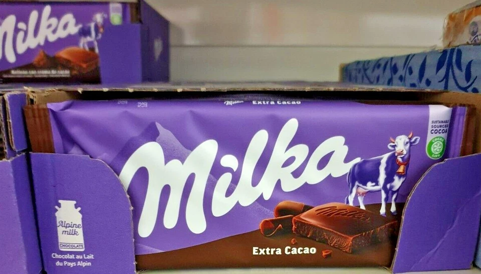 Milka Extra Cacao Tavoletta Cioccolato da 90g - Immagine 1 di 1
