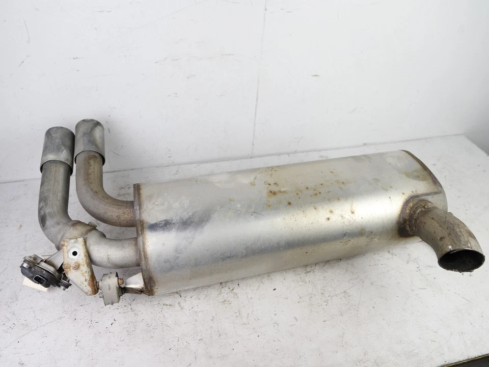 BMW 428i F36 SECCIÓN TRASERA ESCAPE SILENCIADOR BARRIL PUNTAS CROMADAS OEM 12-16 100K 🚗 Foto 1 de 4