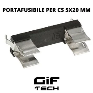 2 PEZZI PORTAFUSIBILE 5X20 MM SCHEDA PCB CIRCUITO CS SALDARE PASSO FUSE 23MM - Imagen 1 de 1
