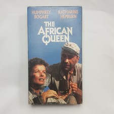 The African Queen (Vhs, 1992) Bogart, Hepburn, Adventure
