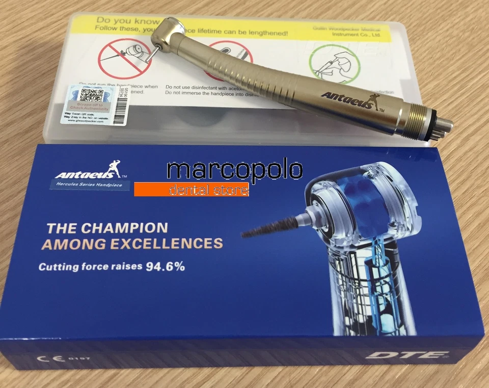 Turbina Dentale DTE Woodpecker Push-Button x dentista dental highspeed handpiece - Imagen 1 de 1