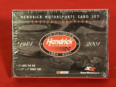 VTG 1984-2001 HENDRICK MOTORSPORTS 100 VICTORIES New Pack 21 CARDS + BONUS CARD - Image 1 of 4
