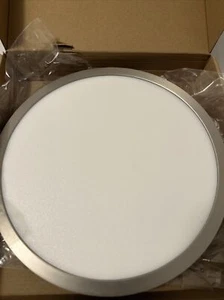 WAC Lighting Round LED 11" Flush Mount 3000K, Brushed Nickel - FM-11RN-930-BN - Picture 1 of 2