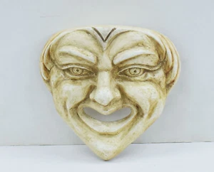 Antike griechische Theater Komödie kleine Maske - Bild 1 von 3