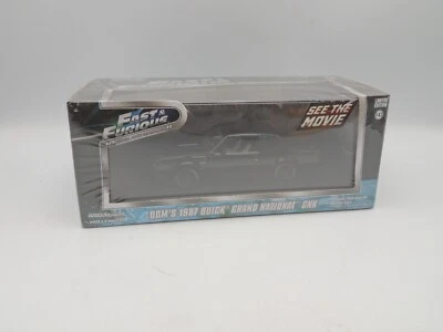 Greenlight - Fast And Furious - Dom's 87 Buick Grand National - Miniature 1/43 - Photo 1/4