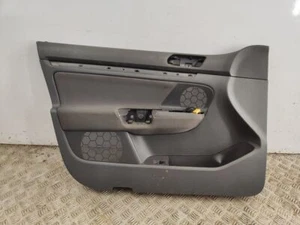 Volkswagen VW Golf MK5 4/5D 2006 LHD puerta delantera izquierda panel tarjeta acabado 1K4867011 - Imagen 1 de 11