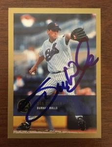 DAN WHEELER 2000 JUST MINORS AUTOGRAPHED SIGNED AUTO BASEBALL CARD 29 RAYS METS - Picture 1 of 1