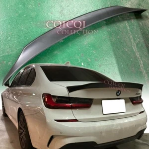 Matte Black BMW 19~24 G20 3-series Sedan Duckbill trunk spoiler 330i M340i ◎ - Picture 1 of 5