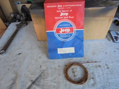 JEEP WILLYS NOS MB GPW CJ TRUCK SPEEDOMETER CABLE SHAFT 643799 Foto 1 de 2