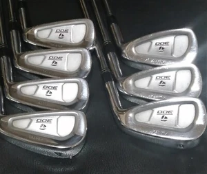 RARE Golf Iron Set TaylorMade T 300 Forged MIURA GIKEN Made Rifle6.5 7pcs JAPAN - Picture 1 of 10