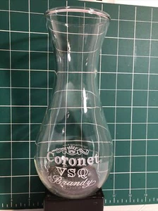 Decantador de brandy Coronet VSQ de colección, 7 1/4"" de alto, muy raro. - Imagen 1 de 8