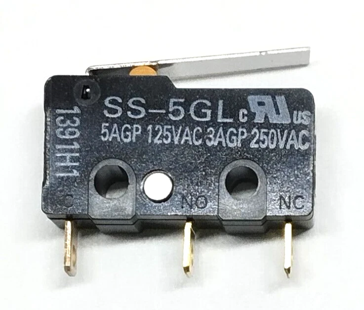 OMRON SS-5GL c Microswitch Limit Switch 5AGP 125VAC 3AGP 250VAC