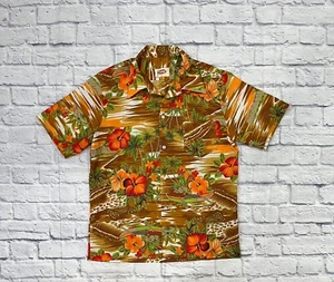 Vintage Pomare Hawaiian Shirt Size L - Picture 1 of 7