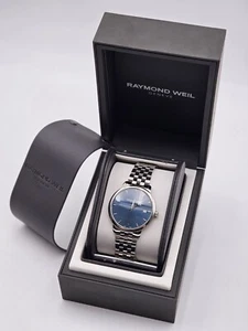 Raymond Weil Watch Toccata Steel Blue Dial 5588-ST-50001 - Picture 1 of 3