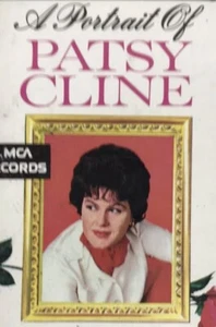 A portrait of Patsy Cline Cassette Tape CE6 Vintage Music MCA - Picture 1 of 4