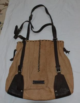 Auténtico Bolso de Hombro Ermanno Scervino Street Cuero Genuino Único Foto 1 de 4