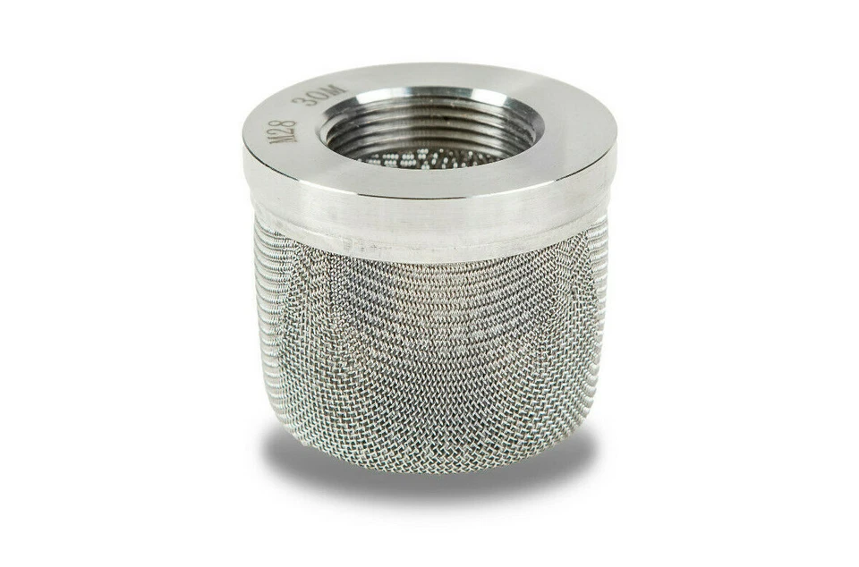 TECNOVER Filtro Tamburo Inox 30 Mesh per Sistema Aspirazione Dispersioni Airless CA9602