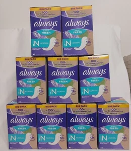 Always Daily Fresh Slipeinlagen Normal 9x42 (378) Stück - Bild 1 von 1