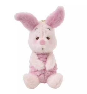 Japan Disney Piglet Plush Keychain Keychain Utouto cute - Picture 1 of 4