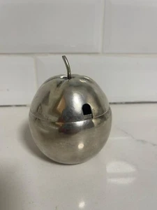 Zuccheriera vintage anni 60 in metallo argentato placcato argento inglese - Foto 1 di 6