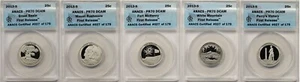 5pc 2013-S America the Beautiful Silver Quarter 25C ANACS First Release PR70DCAM - Picture 1 of 2
