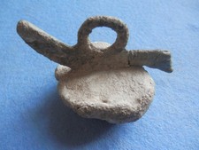 Lac Roman Ii-Iii Cent Ad Bronze Phallic weight, Lead base (305 gm)