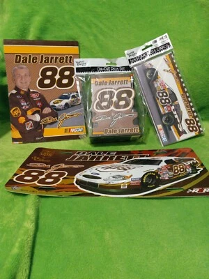 NASCAR Dale Jarrett #88 Bloc de notas Juego de escritorio Placa de matrícula Tarjetas de notas NUEVO UPS Foto 1 de 4