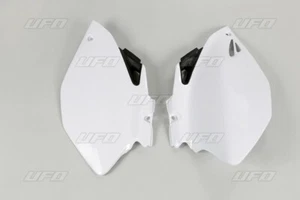 Yamaha YZ250F YZ450F 2006-2009 Pannelli Laterali 3883 Motocross Bianco - Foto 1 di 6