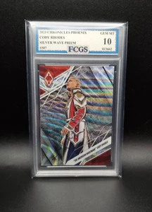 Cody Rhodes [Silver Wave] #307 (2023) Panini Chronicles WWE - Graded 10 [FCGS] - Picture 1 of 2