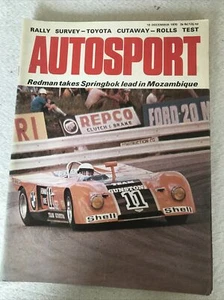 Autosport Magazine 10 December 1970 European Rally Season Review Toyota 7 - Picture 1 of 2
