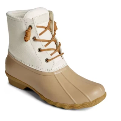 NWOB SPERRY Saltwater Mainsail Leather Duck Boots Waterproof Snow STS88109 SZ8.5 - Image 1 of 4