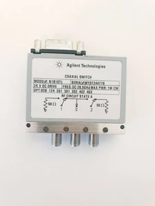 Agilent Keysight N1810TL Coaxial Switch DC-26.5GHz OPT 026/124/201/301/302/402/4 - Picture 1 of 3