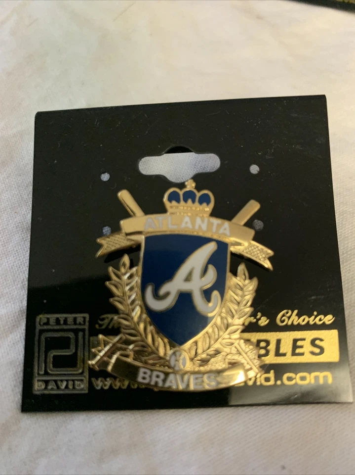 Atlanta Braves 1992 Crest Pin New Atlanta Braves 1992 NL Champs MLB B - Image 1 of 1