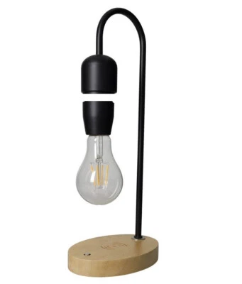 Brandani lampada da tavolo nero Stacca & Go magnetica con base ricarica cod.5191 - Immagine 1 di 3