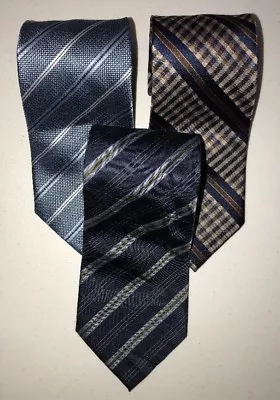 Lote de 3 corbatas para hombre barra de corbata multicolor - Stafford - Van Heusen NUEVO LBB76 Foto 1 de 4