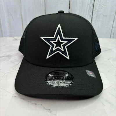 Gorra ajustable New Era 9Seventy Dallas Cowboys Elements negra camionero OSFM Foto 1 de 4