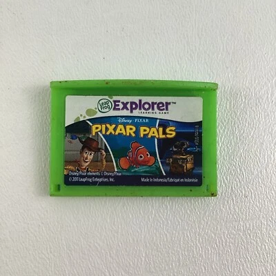 Leap Frog Explorer Game Cartridge Disney Pixar Pals Learning Toy Story Nemo 2011 - Image 1 of 4