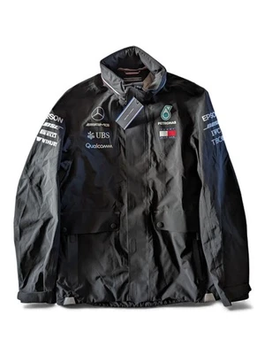 Brand New - Mercedes F1 - Tommy Hilfiger Team Issue Rain Jacket - Small - Image 1 of 4