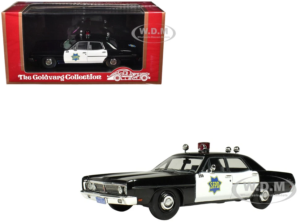 1970 FORD CUSTOM "SAN FRANCISCO POLICE DEPT." 1/43 BY GOLDVARG COLLECTION GC-089
