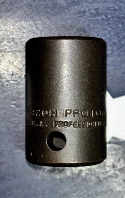 PROTO 5/8” 6PT 6-Point, 1/2" Drive Impact Socket  7420H  USA - Image 1 of 4
