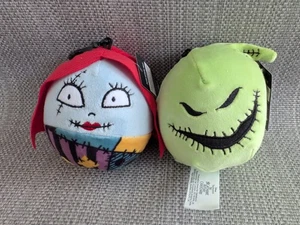 Llaveros de peluche Pesadilla antes de Navidad Sally y Oogie Boogie - Nuevos  - Imagen 1 de 2