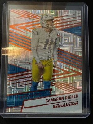 2025 Panini Revolution Cameron Dicker Levels #156 143/299 Red - Image 1 of 2