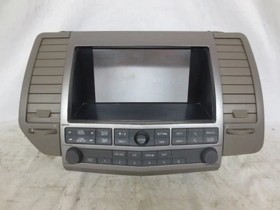 04-06 Nissan Máxima tablero central radio embellecedor bisel ~ 002 11 03 25 Foto 1 de 4