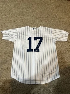 NEW YORK YANKEES - AARON BOONE SIGNED AUTOGRAMM TRIKOT PSA COA MANAGER SPIELER - Bild 1 von 8