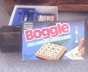 1992 Vintage Parker Boggle Game Complete - Picture 1 of 2