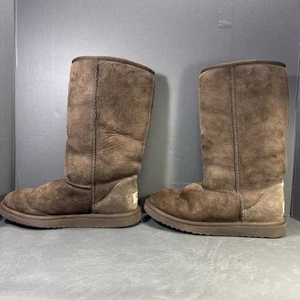 UGG Classic Tall Chocolate Sheepskin Boots - Women’s Size 7 EU 38 - Bild 1 von 12