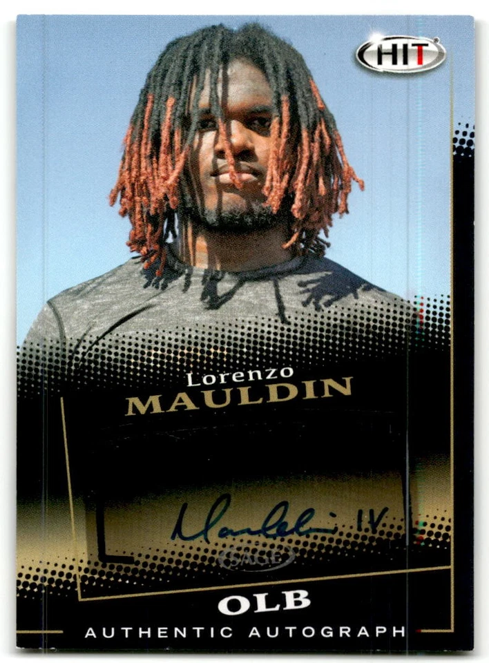2015 SAGE HIT #A49 Lorenzo Mauldin Autographs Black Louisville Cardinals Auto - Image 1 of 2