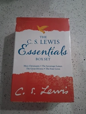 The C.S. Lewis Essentials 4 Volume Box Set: Mere Christianity Screwtape Letters Foto 1 de 4