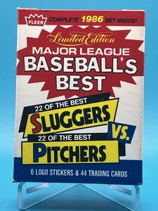 1986 Fleer Major League Baseball’s Best Sluggers vs. Pitchers Complete Set 1-44 - Picture 1 of 2