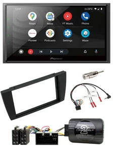 Pioneer USB 2DIN DAB Lenkrad Bluetooth Autoradio für Jaguar X-Type S 2003-2008 - Bild 1 von 11